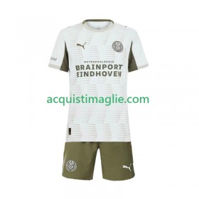 Divisa di Calcio PSV Eindhoven Bambino Terza 2025/2026